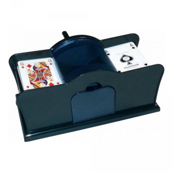 Mélangeur De Cartes Manuel à Manivelle – Pour 2 Jeux De Cartes – Portable, Sans Piles – Idéal Pour Jeux De Société