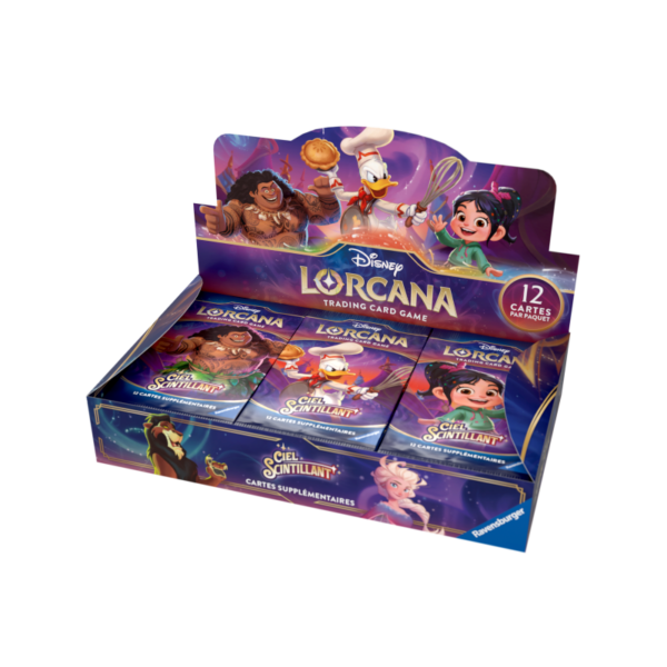 Lorcana - Boîte de 24 Boosters : Ciel Scintillant