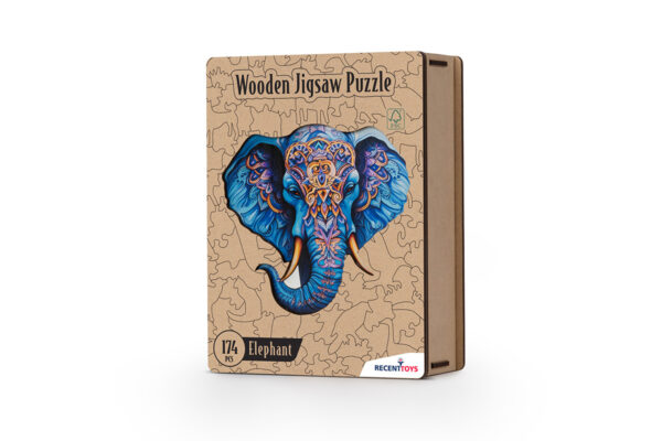 Puzzle en Bois Eléphant 174 pièces