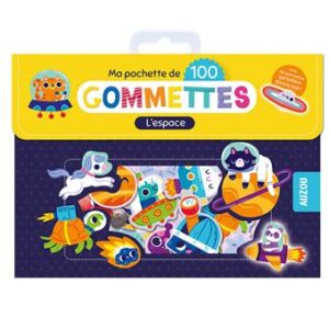 Ma Pochette de 100 Gommettes - L'Espace