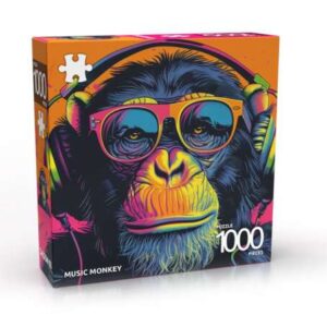 Puzzle 1000 pièces - Music Monkey