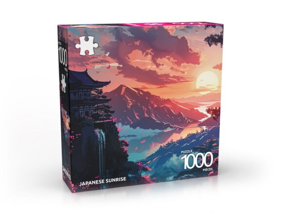 Puzzle 1000 pièces - Japanese Sunrise