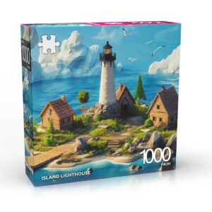 Puzzle 1000 pièces - Island Lighthouse