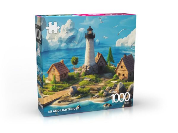 Puzzle 1000 pièces - Island Lighthouse