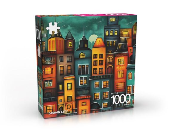 Puzzle 1000 pièces - Drawn City