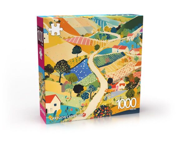 Puzzle 1000 pièces - Cartoon Campaign
