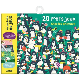 Ma Pochette de Jeux - 20 P'tits Jeux chez les Animaux