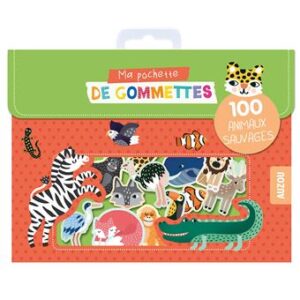 Ma Pochette de 100 Gommettes - Les Animaux Sauvages