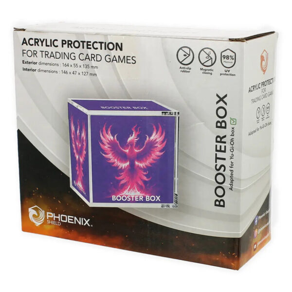 Boite Vitrine Acrylique pour Display Pokemon - Phoenix Shield