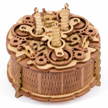Gift Puzzle Box - Happy Birthday