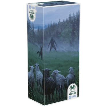Puzzle Signature - Jakub Rozalski - Moutons - 1000 Pièces