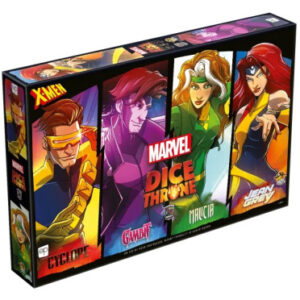 Dice Throne Marvel : Cyclope, Gambit, Malicia, Jean Grey
