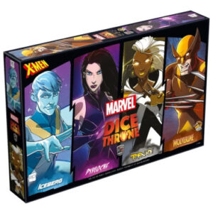 Dice Throne Marvel : Iceberg, Psylocke, Tornade, Wolverine