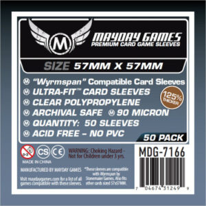 Sleeves Mayday - 57X57mm Premium