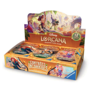 Lorcana - Boîte de 24 Boosters : Contrées Inconnues