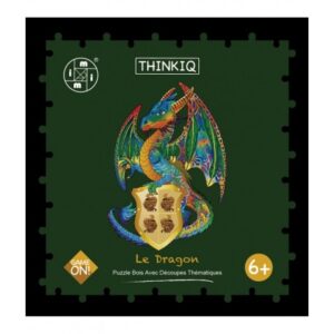 Puzzle Bois : Le Dragon (198 Pièces)