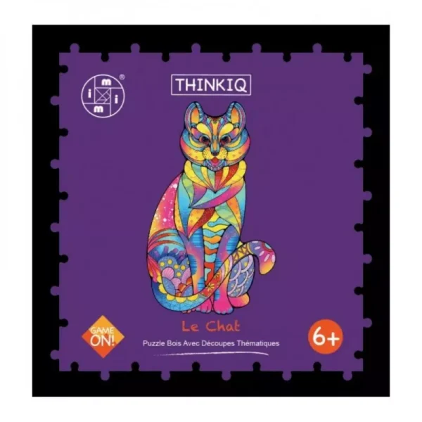Puzzle Bois : Le Chat (160 Pièces)