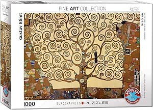 Puzzle 1000 Pièces - Arbre de Vie par Gustav Klimt