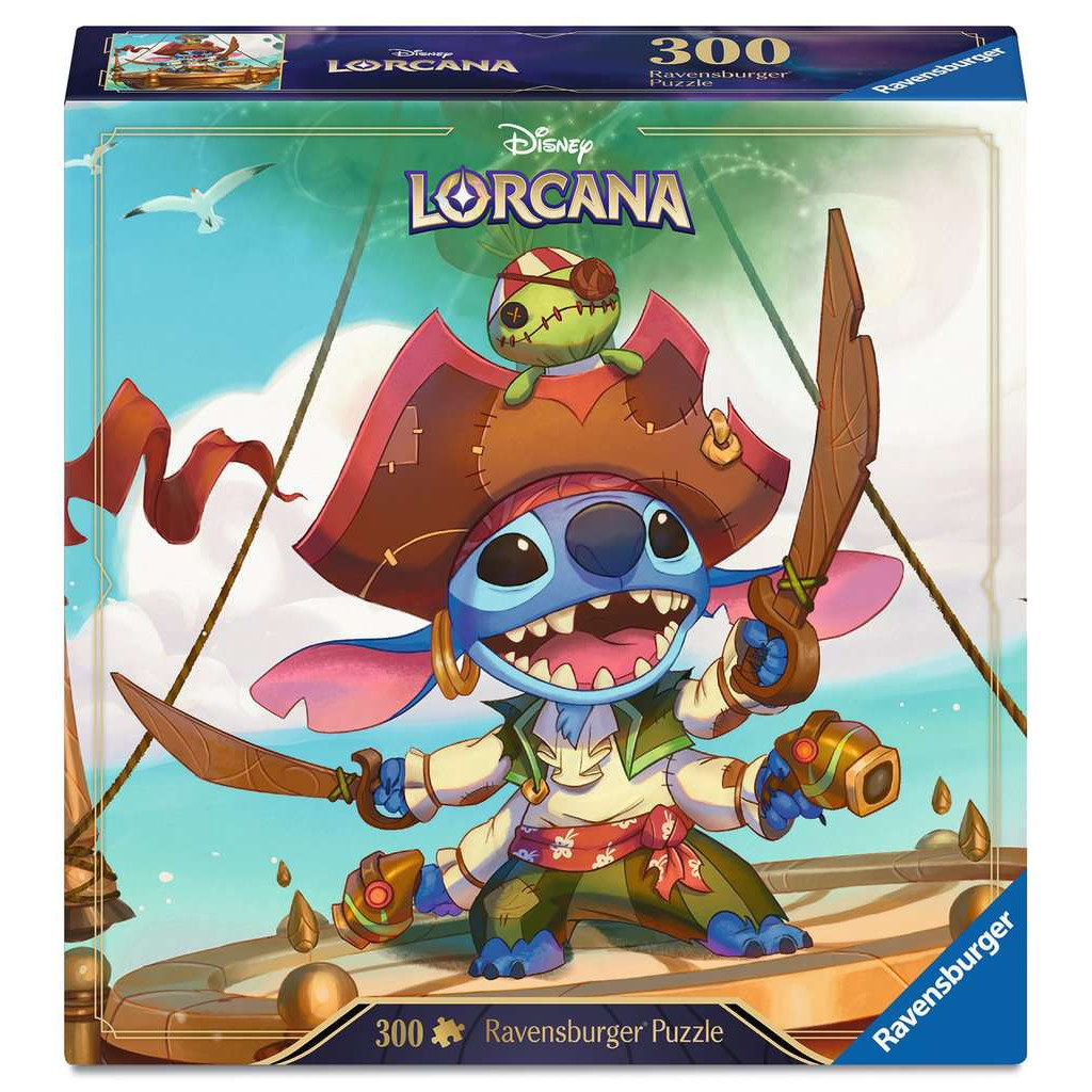 Puzzle 300 pièces – Stitch Boucanier Alien