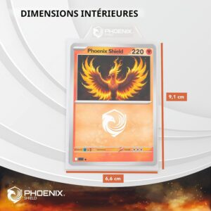 Sleeves Quicklift 66x91 (X100) - Phoenix Shield