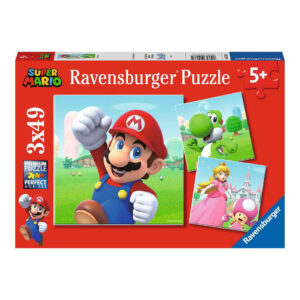 Puzzles 3X 49 pièces - Super Mario
