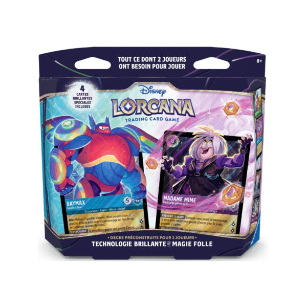 Lorcana - Coffret de Démarrage 2 Joueurs : Baymax et Madame Mime