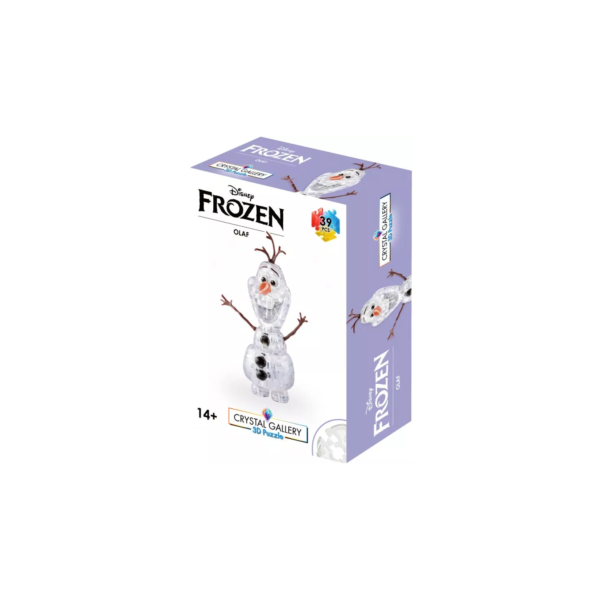 Crystal Gallery Puzzle 3D - Disney Olaf (39 pièces)