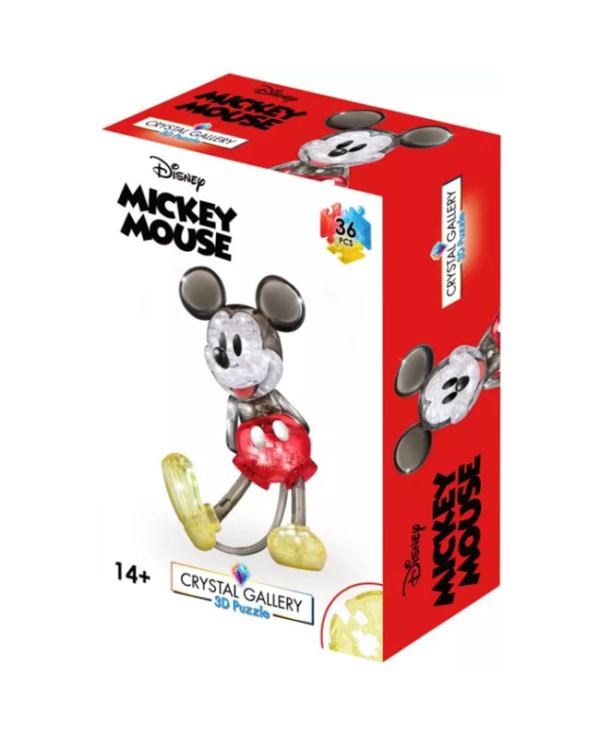 Crystal Gallery Puzzle 3D - Disney Mickey Mouse (36 pcs)