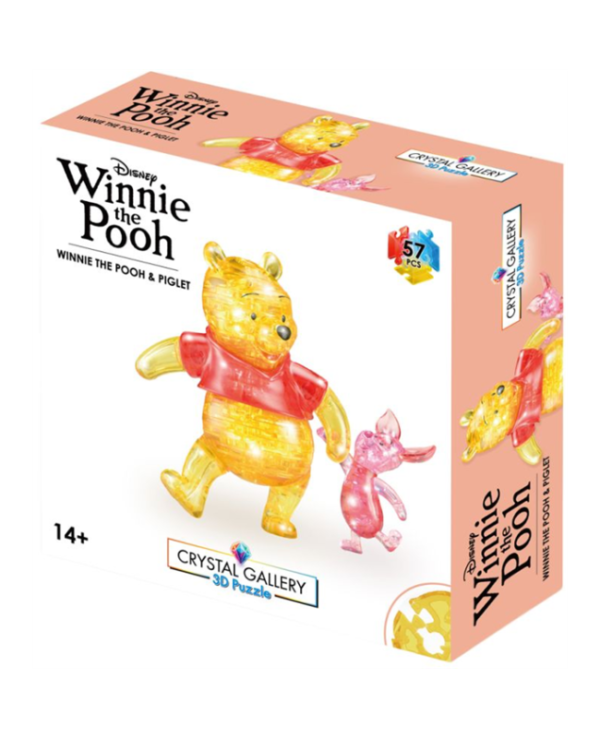 Crystal Gallery Puzzle 3D - Disney Winnie et Porcinet (57pcs)