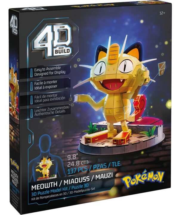 4D Build Pokémon - Miaouss