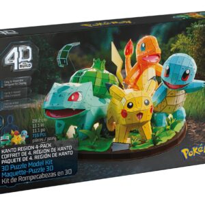 4D Build Pokémon - Diorama Région Kanto