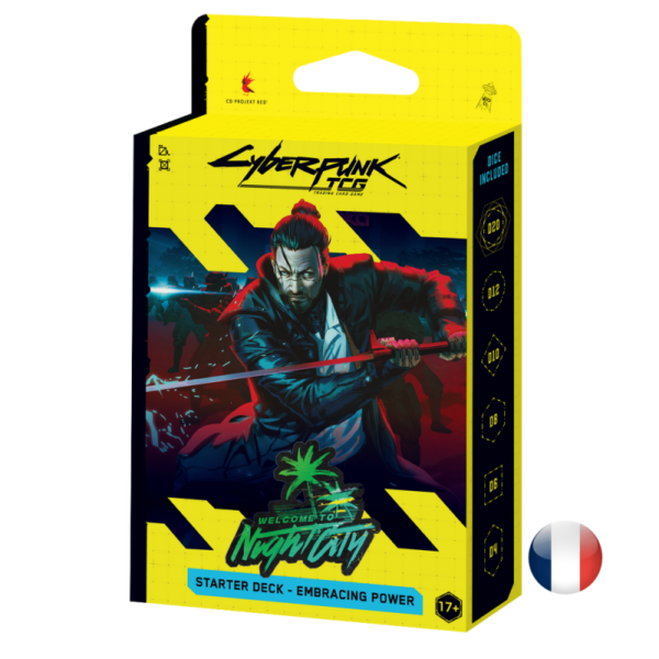 Cyberpunk TCG : Welcome To Night City - Deck de Démarrage : Embrasser le Pouvoir
